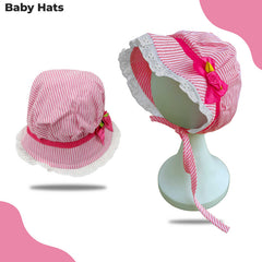 Compact and Stylish Baby Cap (Pink)