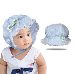 Compact and Stylish Baby Cap (Blue)