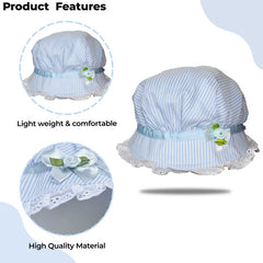 Compact and Stylish Baby Cap (Blue)