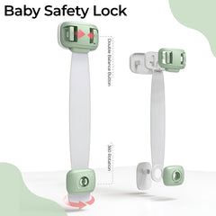 Furniture Safety Multifunction Accessories Lock for Baby (Green)