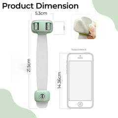 Furniture Safety Multifunction Accessories Lock for Baby (Green)