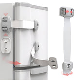 Furniture Safety Multifunction Accessories Lock for Baby (Grey)