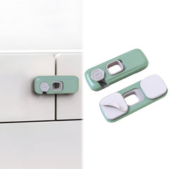 Furniture Safety Multifunction Accessories Lock for Baby (BuckleLock-Green)