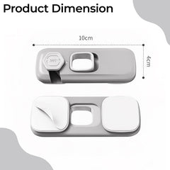 Furniture Safety Multifunction Accessories Lock for Baby (BuckleLock-White)