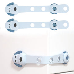 Furniture Safety Multifunction Accessories Lock for Baby (Puppy-Blue)