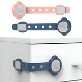 Furniture Safety Multifunction Accessories Lock for Baby (Monkey-Blue)