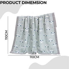 Baby Essential Multipurpose Blanket for Baby (Grey)