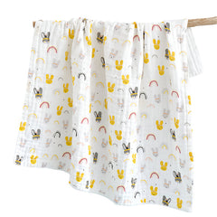 Baby Essential Multipurpose Blanket for Baby (Yellow)