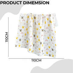Baby Essential Multipurpose Blanket for Baby (Yellow)