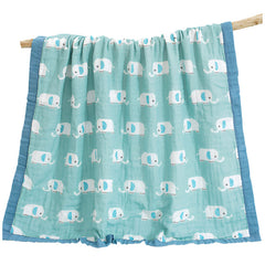 Baby Essential Multipurpose Blanket for Baby (Green)