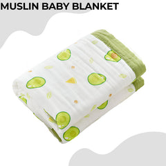 Baby Essential Multipurpose Blanket for Baby (Green)