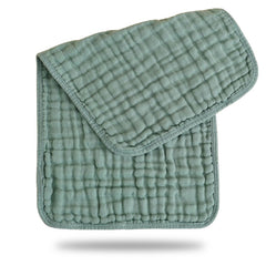 Muslin Baby Burp Cloths 60 X 60cm Blanket for Newborn (Sage)