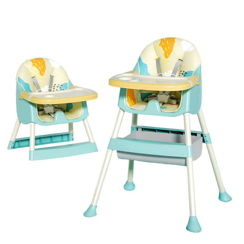 Dining Chair for Baby Feeding Multipurpose Baby Booster Dining Chair (Aqua Blue)