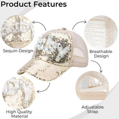 Compact and Stylish Baby Cap (Beige)