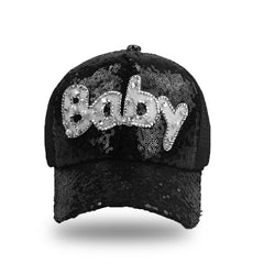 Compact and Stylish Baby Cap (Black)