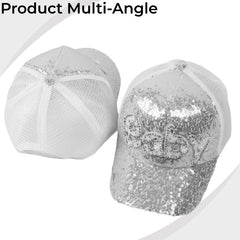 Compact and Stylish Baby Cap (White)