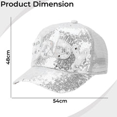 Compact and Stylish Baby Cap (White)