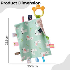 Muslin Baby Burp Cloths 60 X 60cm Blanket for Newborn (Pistachio)