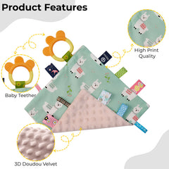 Muslin Baby Burp Cloths 60 X 60cm Blanket for Newborn (Pistachio)