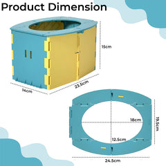 The Ultimate Baby Potty Training Seat for Kids and Toddlers (Blue)