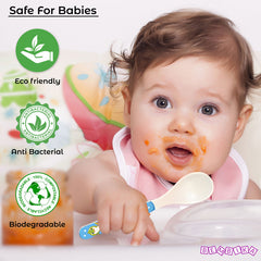 Baby Feeding Essential Baby Dinner Set Infant Training Eating Utensils-Whale