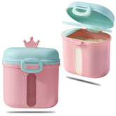 Baby Milk Powder Storage Container with Scoop (Pink)