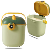 Baby Milk Powder Storage Container with Scoop (Green)