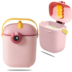 Baby Milk Powder Storage Container with Scoop (Pink)