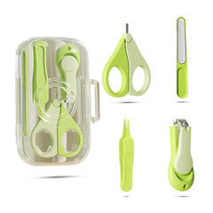 Baby Nail Cutter Grooming Kit for New Born Kids (Green)