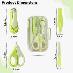 Baby Nail Cutter Grooming Kit for New Born Kids (Green)