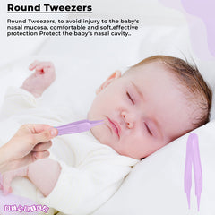 Baby Nail Cutter Grooming Kit for New Born Kids (Purple)