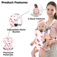 Baby Essential Hands Free Baby Carrier for Toddler (Apple)