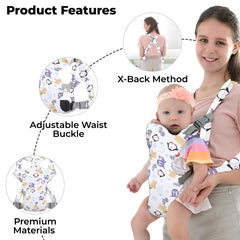 Baby Essential Hands Free Baby Carrier for Toddler (Penguin)