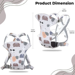 Baby Essential Hands Free Baby Carrier for Toddler (Brown Bear)