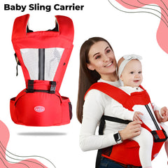 Baby Essential Hands Free Baby Carrier for Toddler (Red)