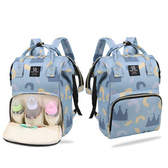 Mother Backpack for Baby Feeding and Nursing (Sky blue)