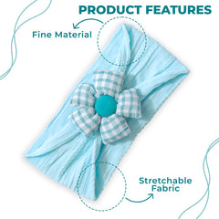 Baby Headband for Baby Hair Accessories for infant (Blue)