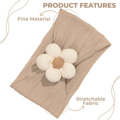 Baby Headband for Baby Hair Accessories for infant (Cream)