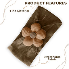 Baby Headband for Baby Hair Accessories for infant (Brown)