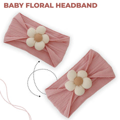 Baby Headband for Baby Hair Accessories for infant (Pink)