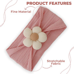 Baby Headband for Baby Hair Accessories for infant (Pink)