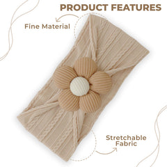 Baby Headband for Baby Hair Accessories for infant (Brown)