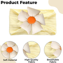 Baby Headband for Baby Hair Accessories for infant (Yellow)