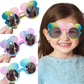 Kids Sunglasses Stylish and Compact Kids Eyewear for Summer (Yellow)