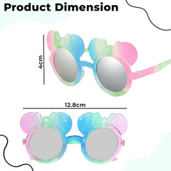 Kids Sunglasses Stylish and Compact Kids Eyewear for Summer (Pink)