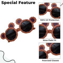 Kids Sunglasses Stylish and Compact Kids Eyewear for Summer (Multi)