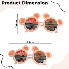 Kids Sunglasses Stylish and Compact Kids Eyewear for Summer (Pink)