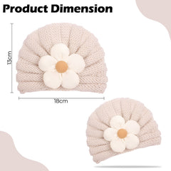 Compact and Stylish Baby Cap (off White)