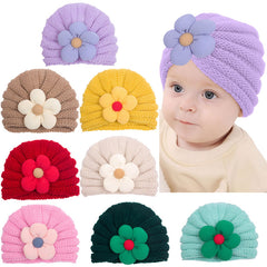 Compact and Stylish Baby Cap (Purple)