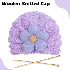 Compact and Stylish Baby Cap (Purple)